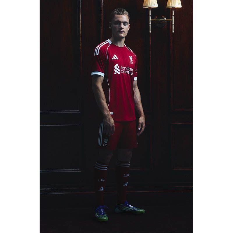 Liverpool Home Shirt 2025/26 Kids-SoccerKits Hub | Buy Soccer Jerseys Online